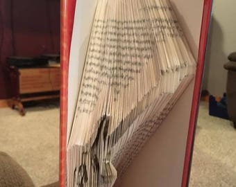 Electric Guitar Cut and Fold Book Pattern