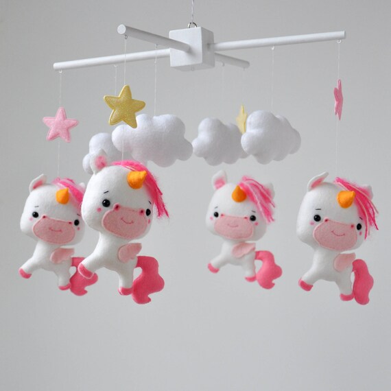 unicorn mobile for crib