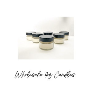 Wholesale Candles | Glass Jars | 4oz