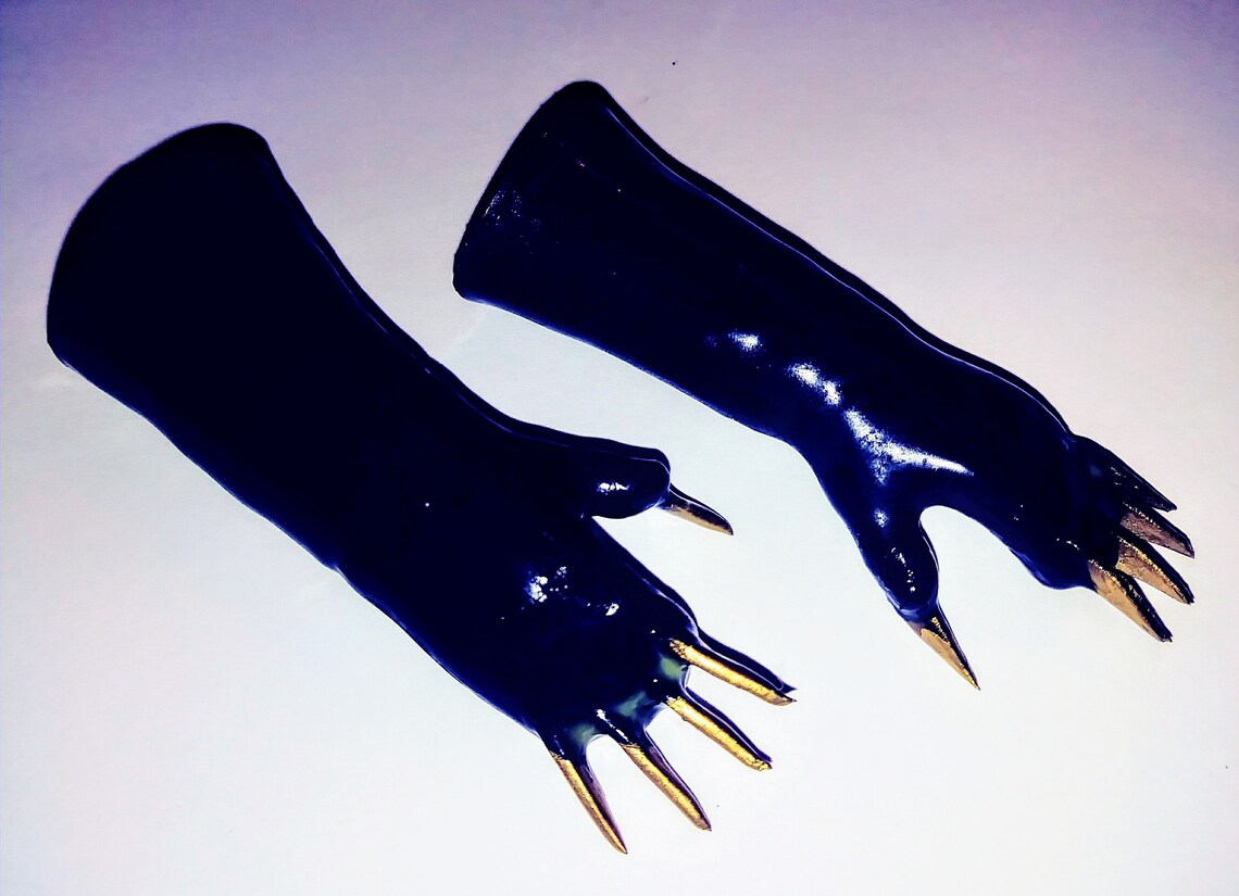 CATWOMAN GLOVES custom Super Queens Captain Action 1966 Batman Etsy