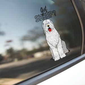 Old English Sheepdog - Schaapshond Hondensticker | Honden Stickers - | ⭐ TIP
