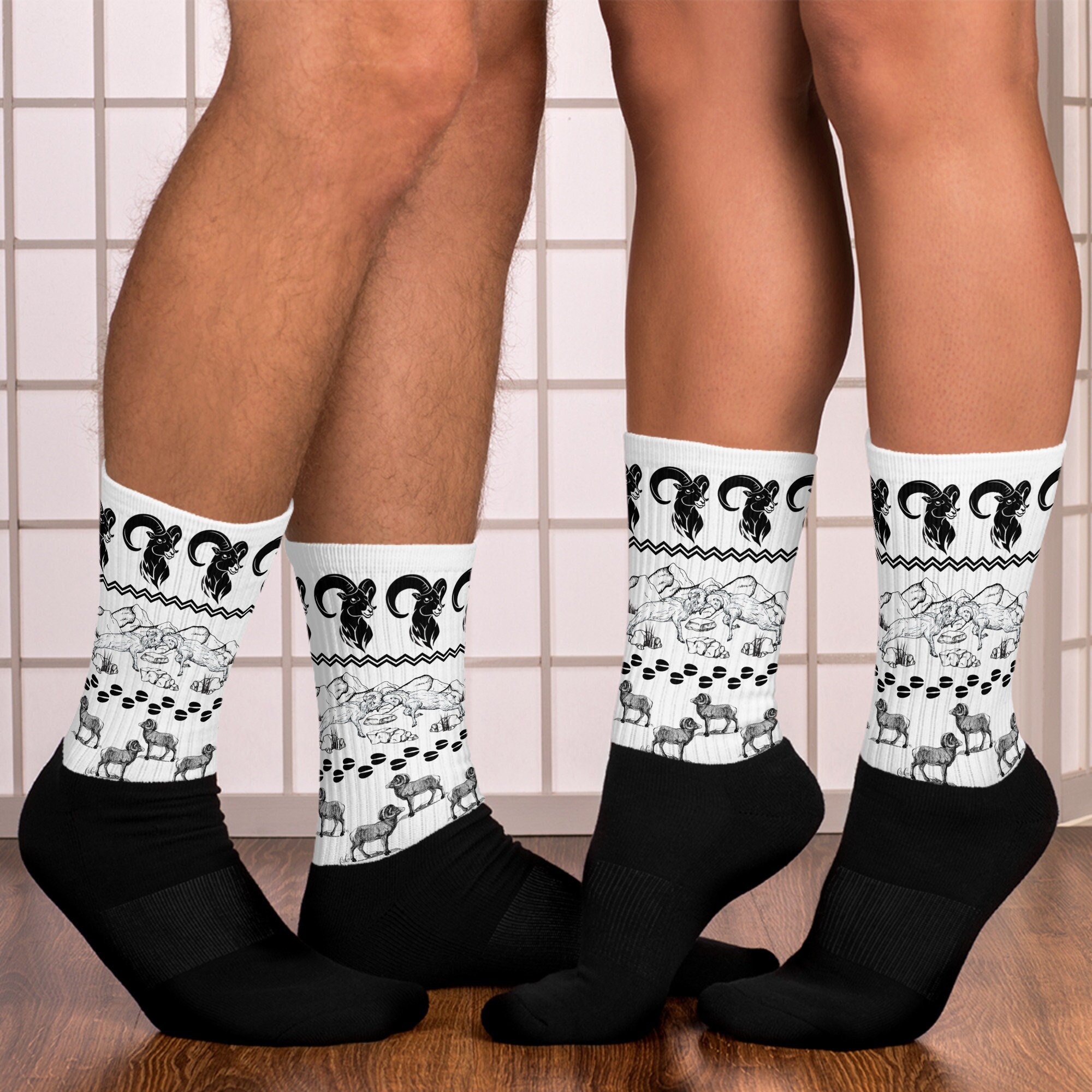 Socks Ram the Longhorn Ram Mountain Ram Animal Print Crew - Etsy Australia Socks Ram the Longhorn Ram Mountain Ram Animal Print Crew - Etsy Australia