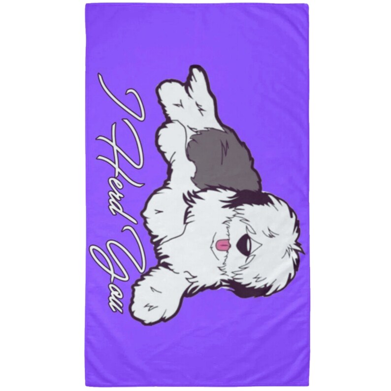 Towels Old English Sheepdog Pool Towel Beach Towel XL Etsy