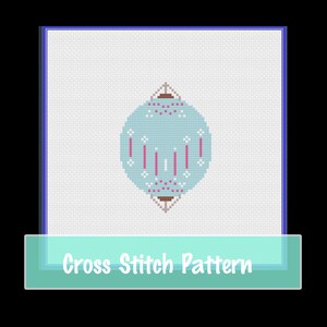 Trans Christmas Ball Cross Stitch Pattern