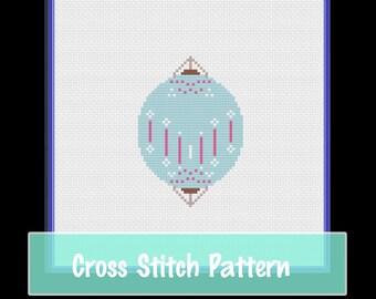 Trans Christmas Ball Cross Stitch Pattern