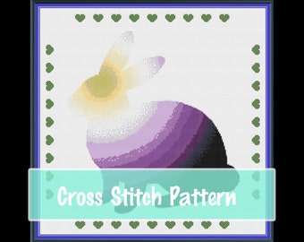 Non Bunary Cross Stitch Pattern | Queer Pride | LGBT Cross Stitch | Modern Cross Stitch