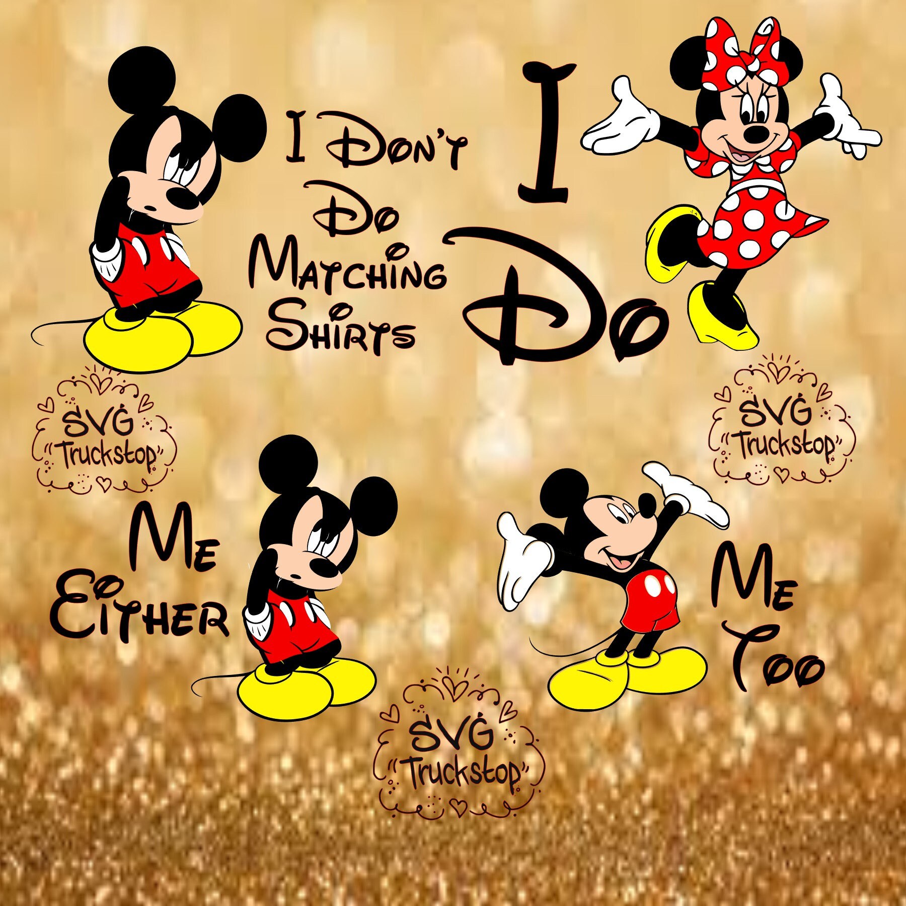 Download svg disney svg i dont do matching shirts cutting file SVG ...