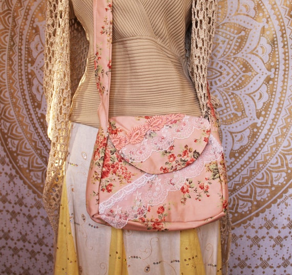 Graceful Lace Patchwork Bag Trendy Lace Envelope Bag for Girl for Elegant  Styles