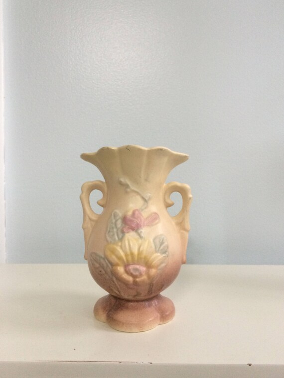 Hull Art Pottery Magnolia Vase Etsy