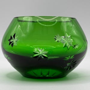 Faberge - Vintage Celestial -Green- Votive Holder - Rare