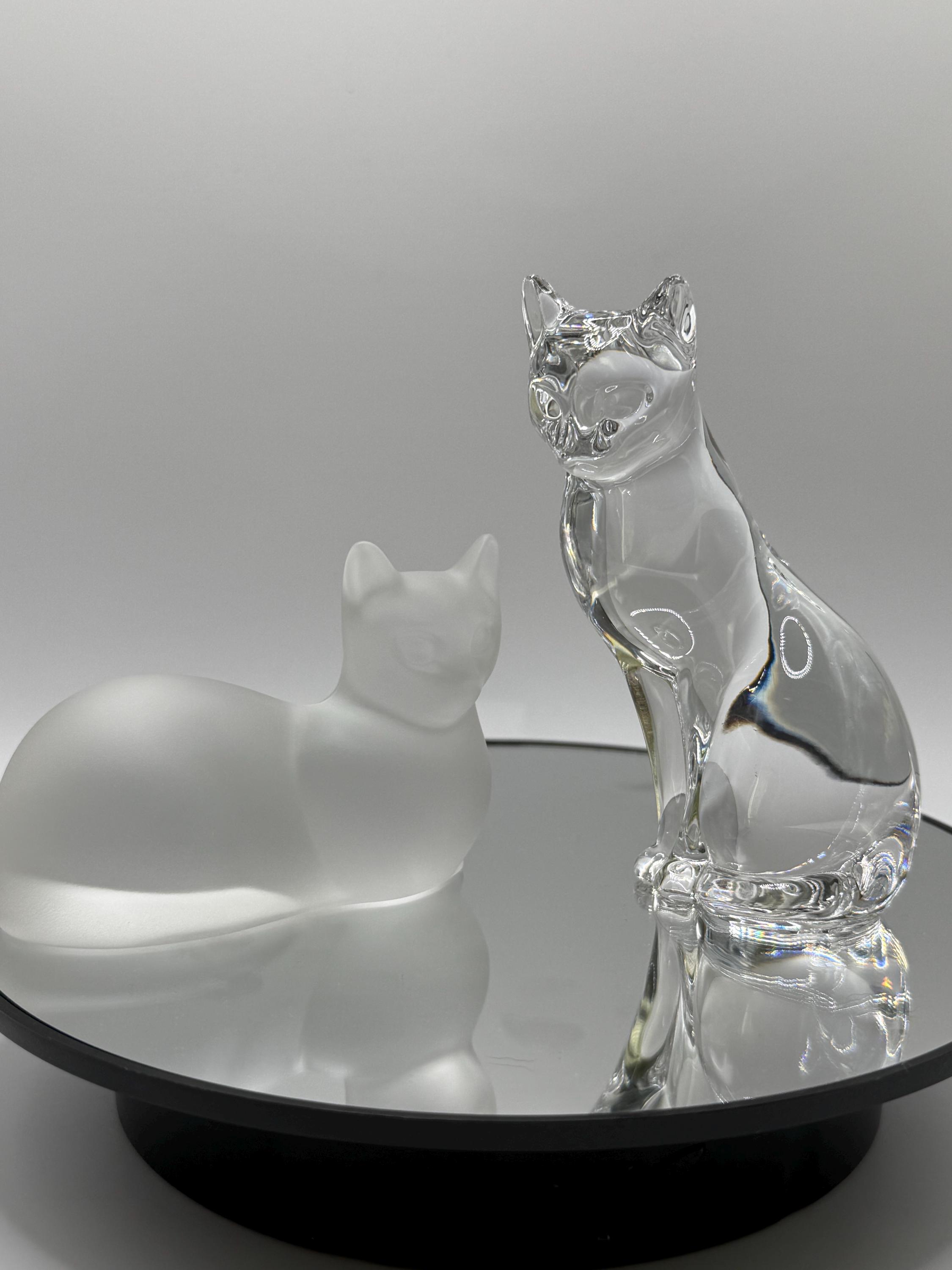 Lenox★レノックス★ドイツ製★猫★クリスタル★置物★ペーパーウェイト★ Lenox☆レノックス☆ドイツ製☆猫☆クリスタル☆置物☆ペーパー