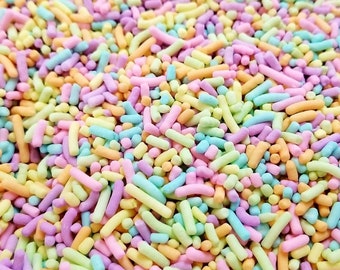 6oz Pastel Jimmies-edible sprinkles