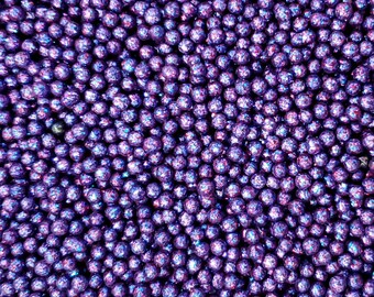 Cosmic purple 4mm glitter pearls, sprinkles, cake sprinkles, cookie sprinkles