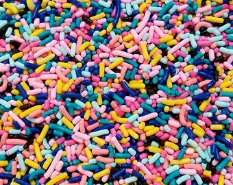 Colorful Jimmie mix - edible sprinkles - 3oz