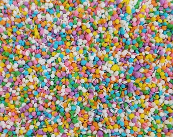 Mini pastel confetti sprinkles