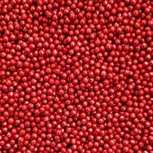 Red 4mm glitter pearls, sprinkles, cake sprinkles, cookie sprinkles