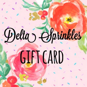 Delta saupoudre "Carte cadeau"