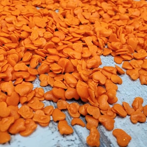 Pumpkin sprinkle shape-edible sprinkles