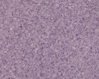 Pastel purple chunky sugar, edible sprinkles, cake sprinkles, cookie sprinkles