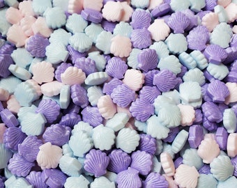 Seashell sprinkle candy shape-edible sprinkles