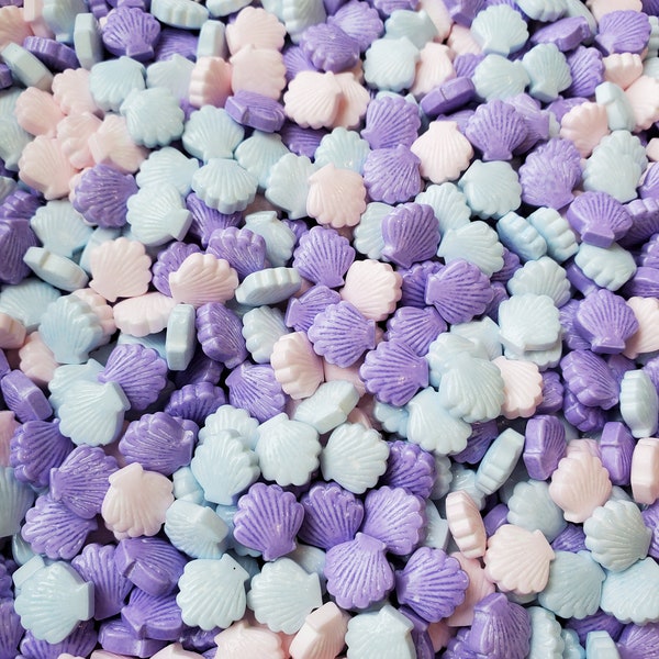 Seashell sprinkle candy shape-edible sprinkles