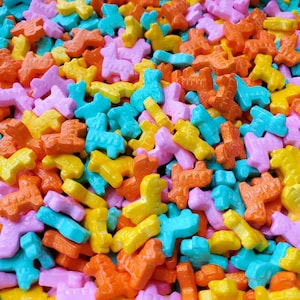 Piñata sprinkle shape-edible sprinkles