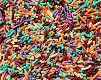Autumn Jimmies - edible sprinkles- 3oz