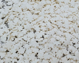Snowflake sprinkle shape-edible sprinkles