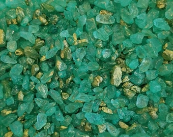 Emerald sugar rocks-edible sprinkles