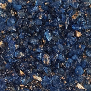 Navy sugar rocks, edible sprinkles, cake sprinkles, cookie sprinkles