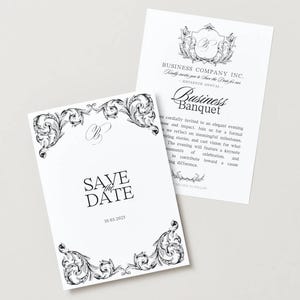 Editable Church Gala & Wedding Invitation Template | Elegant Canva Event | Ministry Fundraiser, Pastor Anniversary, Formal Dinner, Banquet