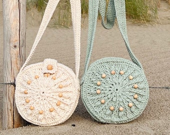 Bag Crochet PATTERN I Round and Versatile BAG Design I Crochet Purse Pattern