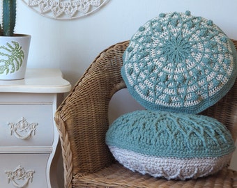 SO NATURAL Pillow Crochet PATTERN