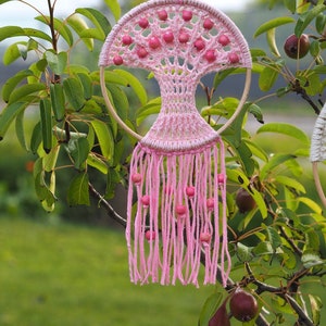 TREE of LIFE Crochet PATTERN, Tree of Life Dreamcatcher, Wall Hanging image 5