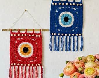 Boze Oog Dreamcatcher, Boze Oog Muurhanger, muurhuisdecor