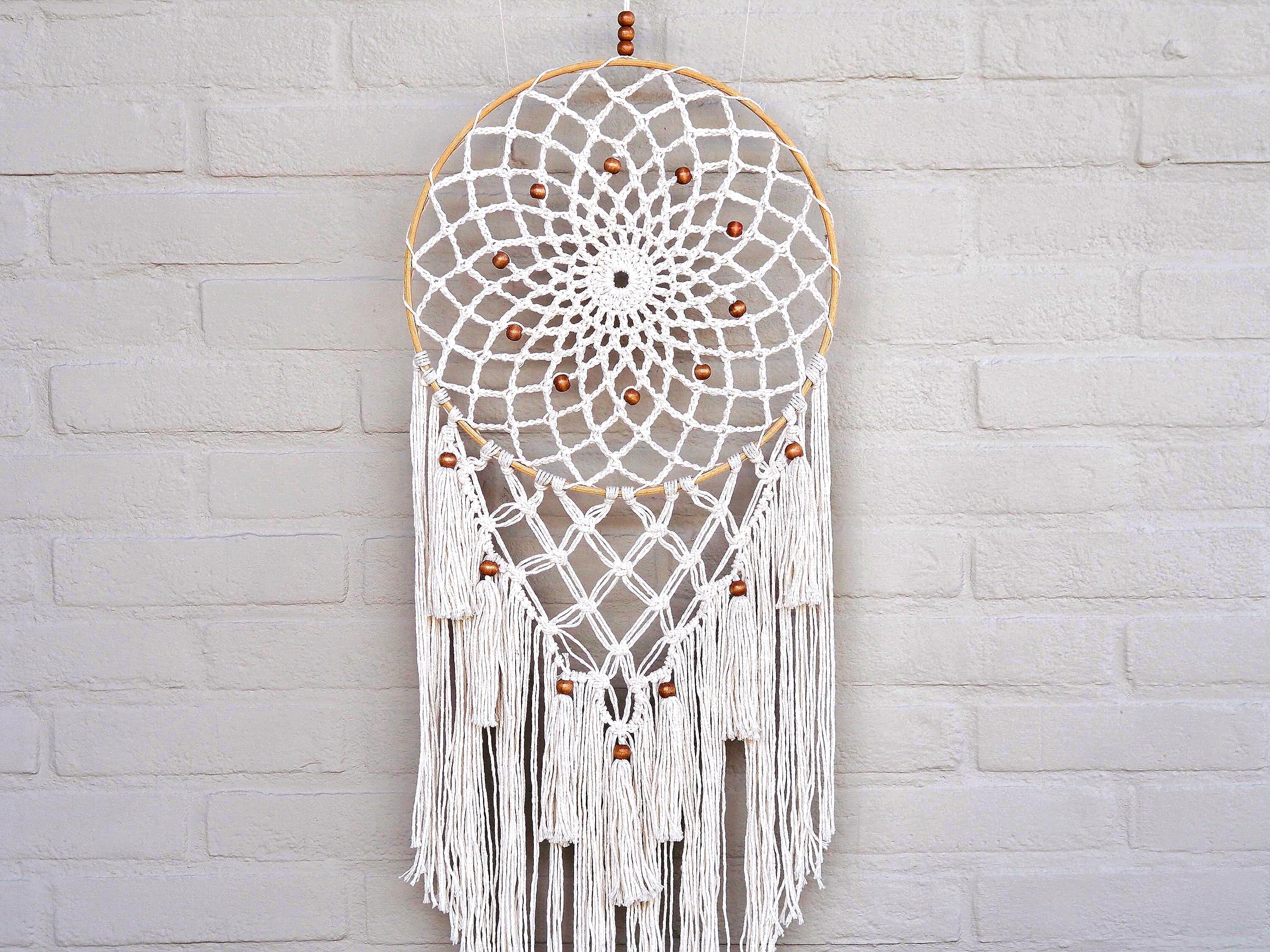 24 Crochet Dreamcatcher Patterns: 24 Beautiful Designs 18 Crochet Macrame Pattern Inesaj Dreamcatcher