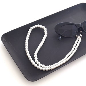 Pearl Glasses Chain | Convertible Pearl Eyeglass Strap and Long Necklace | Unique Gift for Her