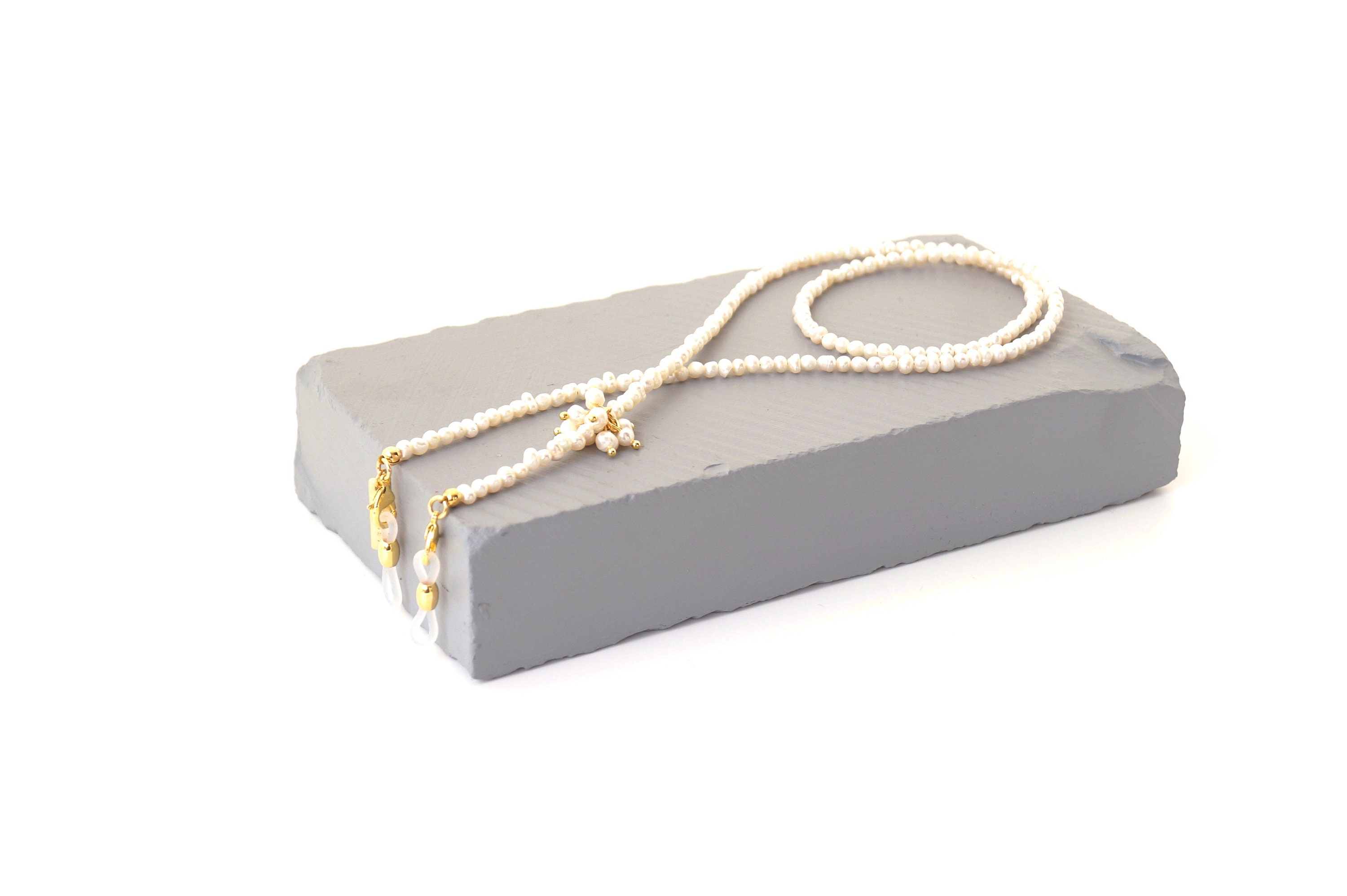 Freshwater Pearl Eyeglass Chain Adjustable Modern Elegant Multi-Use Accessory il_fullxfull.2614563003_2g6m.jpg main image 2