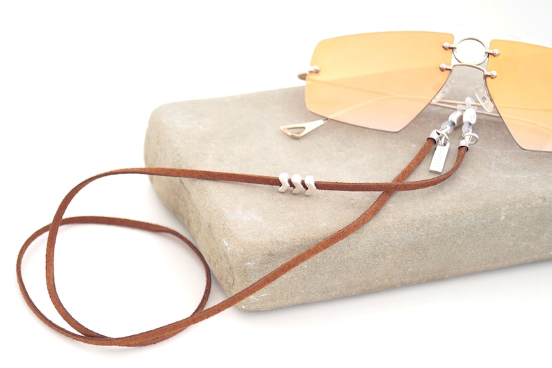 Men Leather Glasses Strap Minimalistic Sunglass Holder with Etsy