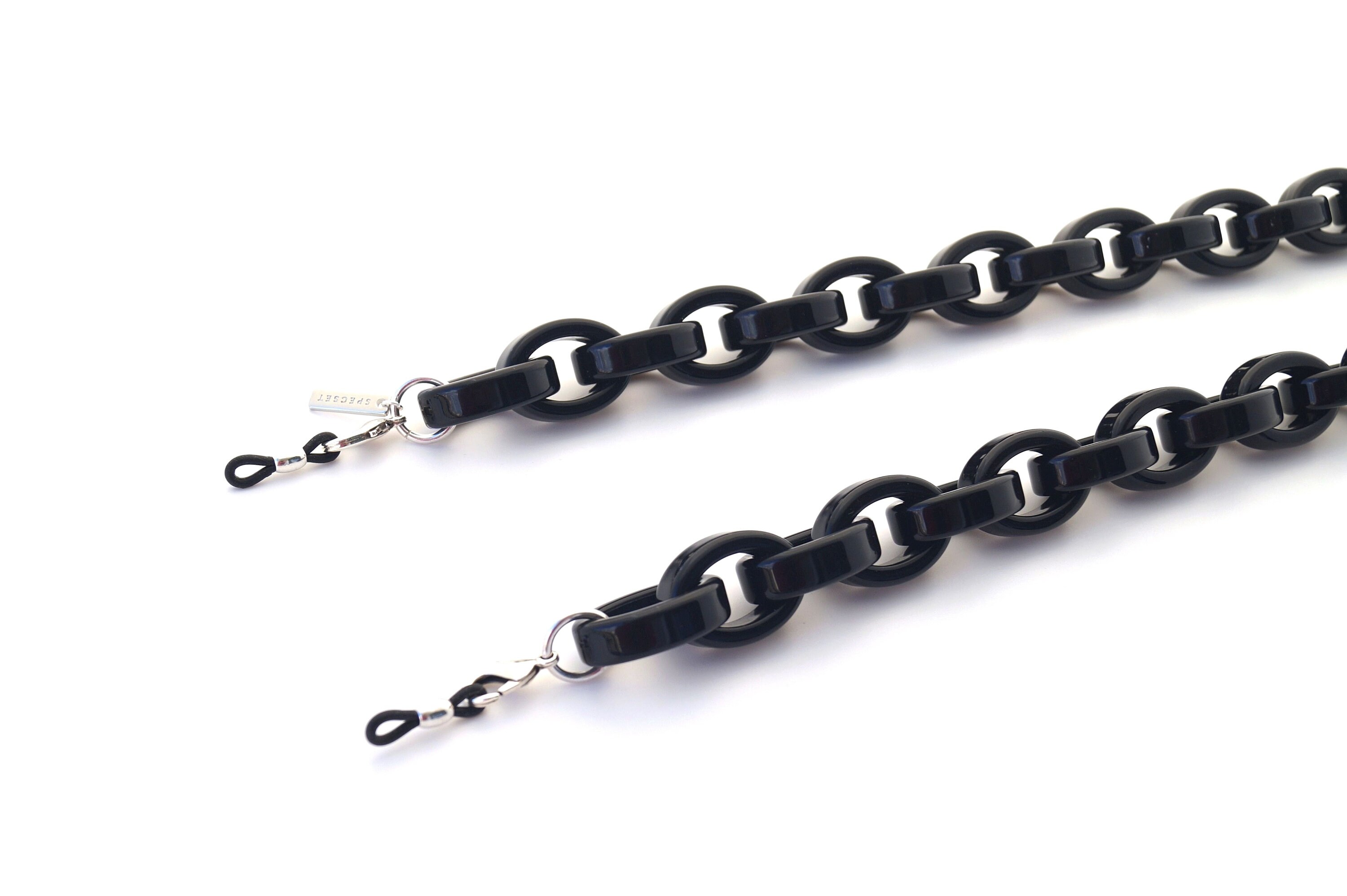 Chunky Glasses Chain Black Sunglasses Holder for Women | Etsy