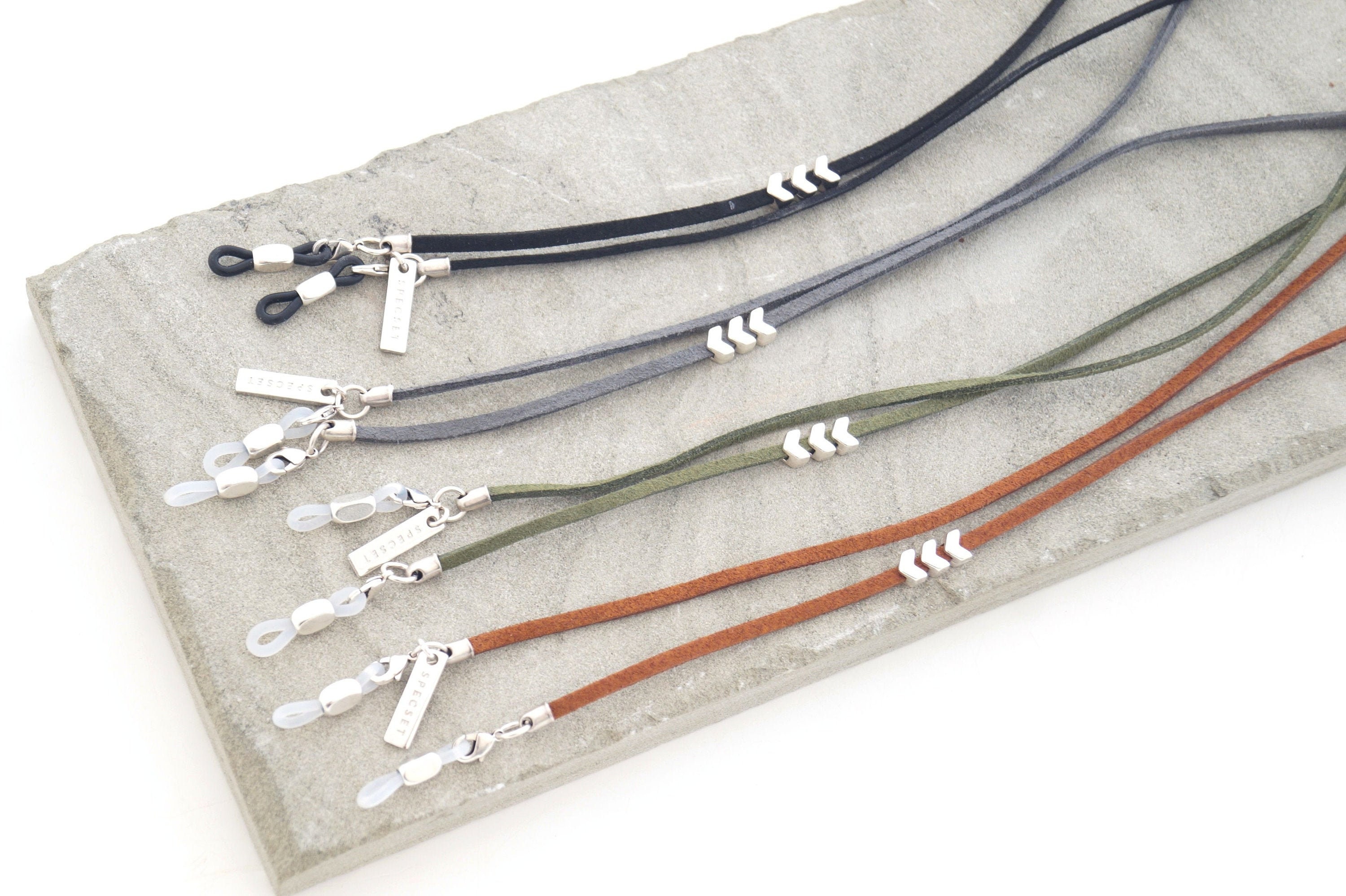 Men Leather Glasses Strap Minimalistic Sunglass Holder with Etsy