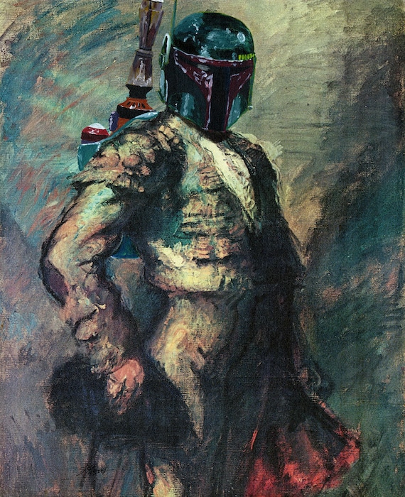 star wars thrift store paintings