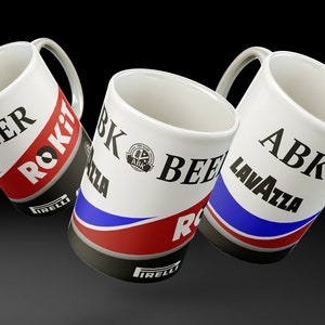 2020 Formula 1 F1 ROKiT Williams Racing Mug, Classic or Oil and Rust Design