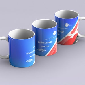 2021 Formel 1 F1 Alpine Tasse moderner Stil individuelles Design