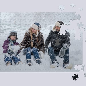 Personalized Photo Jigsaw Puzzle – Custom Image Gift with Box