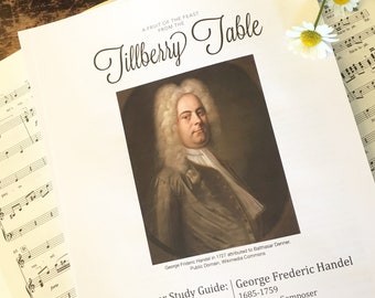 Handel Composer Study Guide 1600-1700s