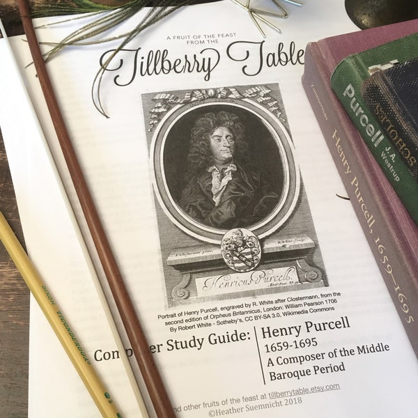 Purcell Composer Study Guide 1600s