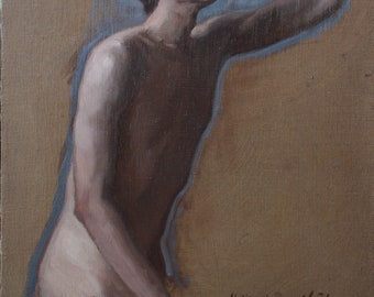 La vista desde la mitad de la altura