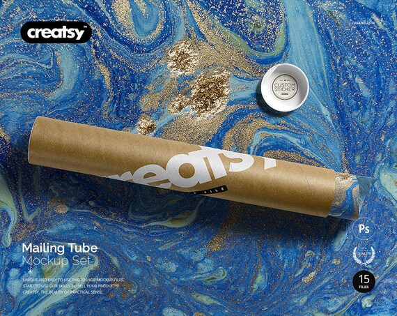 Download Mailing Tube Mockup Set Paper Tube Packing Box Paper Free Collection Mockup Psd Templats Update