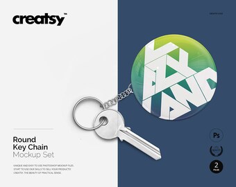 Download Key Tags Mockup Set, Keychain Template, Custom Key, Chain, Keychains, Keyring, Keyrings, ring ...